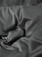 MOON Комплект постельного белья, сатин тёмно-серый
