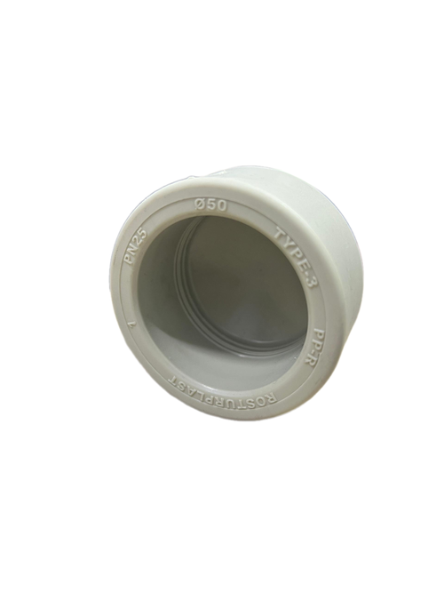 ЗАГЛУШКА РОСТУРПЛАСТ 50 PN 25 СЕРЫЙ 10912