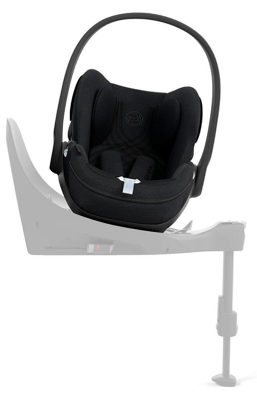 Коляска 3 в 1 Cybex Priam IV Rosegold complete и автокресло Cloud T i-Size Sepia Black Plus Leaf Green