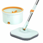 Набор для уборки «Селфи Идеальная уборка»(ведро с отжимом, швабра, две насадки) в цветной коробке