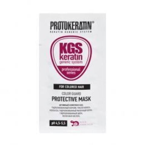 ПР Маска-глосс для интенсивной защиты цвета окрашенных волос Color Guard Protective Masque PROTOKERATIN 10 мл