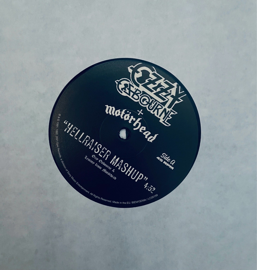 2. Ozzy Osbourne & Motörhead - Hellraiser