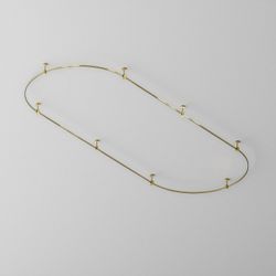 Трек накладной Maytoni Busbar trunkings Flarity TRX154-2SR-D1200-BS