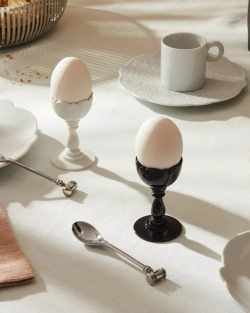 Alessi - Набор из 2 ложек для заправленных яиц. / артикул   MW20S2  / GTIN 8003299381999