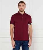 Поло flag Tommy Hilfiger - бордовый(MW0MW33156)