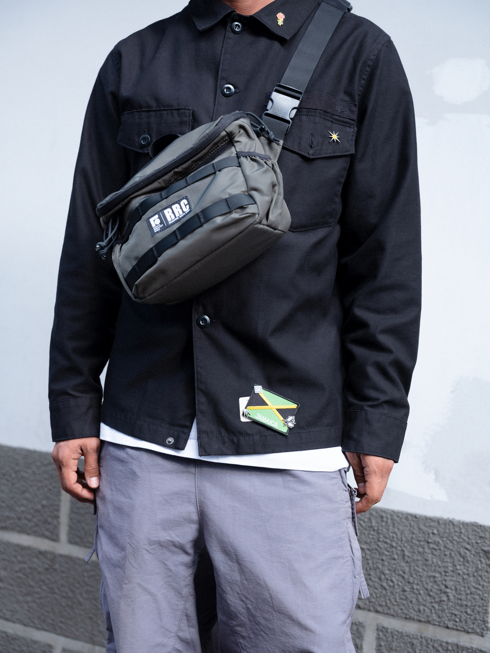 Сумка GO x RRC Dj travel черный мох