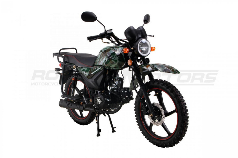 Мопед ROCKOT ALPHA TOURIST M-12 (камуфляж глянцевый)