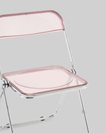 Стул Fold Pink складной розовый