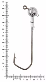 Джиг некрашеный Stinger Eye Jig, крючок Vido Craft VD-079 10/0 (3шт/уп)