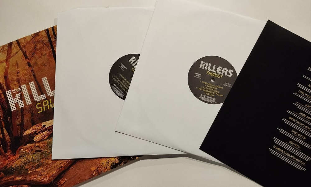 Винтажная виниловая пластинка LP The Killers Sawdust (Europe 2007)