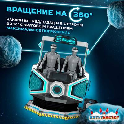 VR-аттракцион «Путешествие во Времени», 2,48*1,87*2,44 м