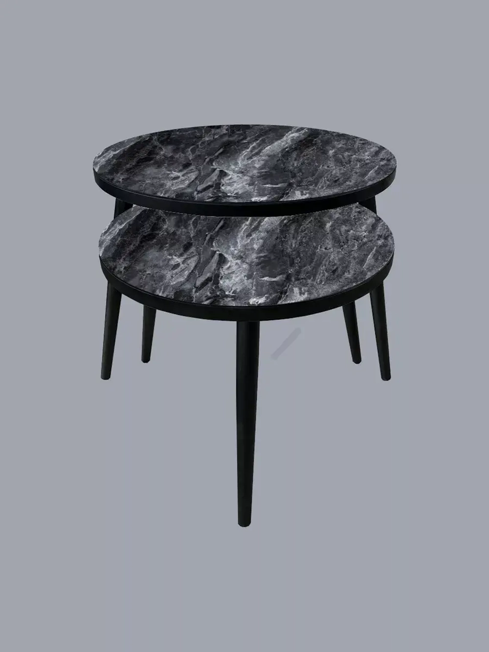 Журнальные столики Серый Мрамор