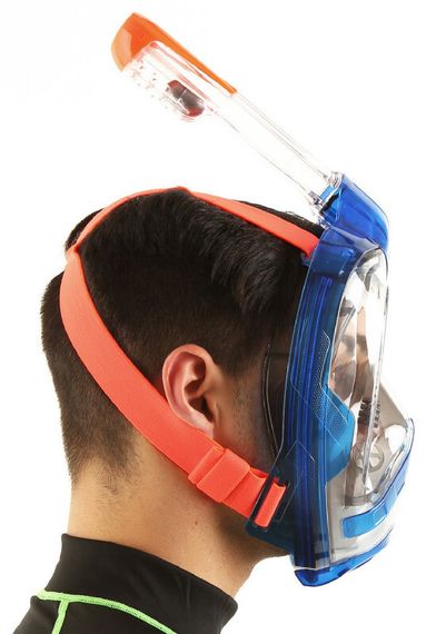 Маска полнолицевая Seac Magica Blue/Orange