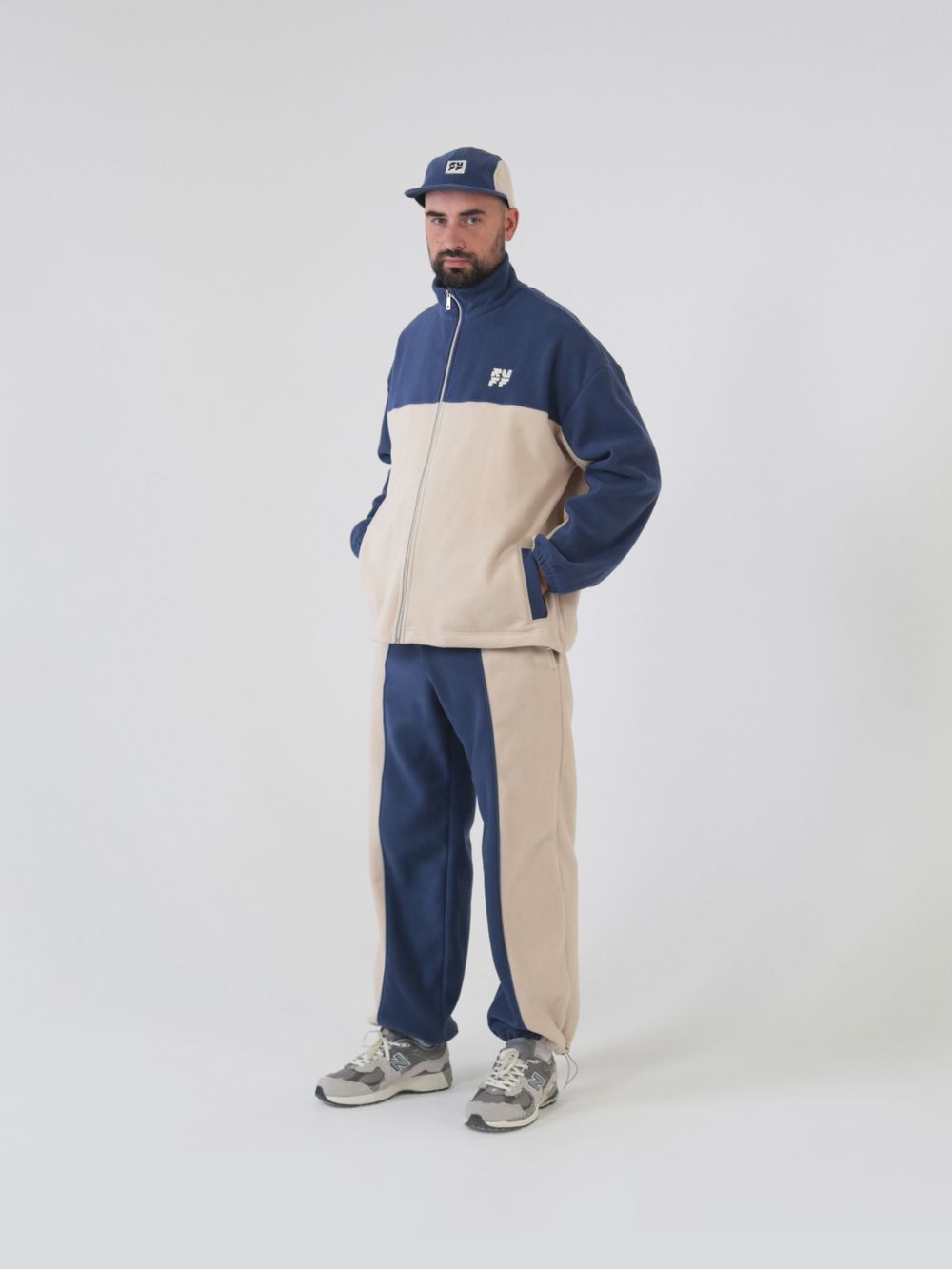 Костюм Ruff Global Fleece Tracksuit синий