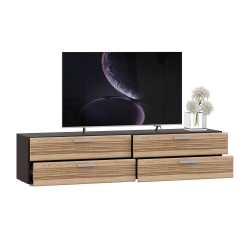 Тумба ТВ Асти ТБ-002, Дуб сонома, Венге