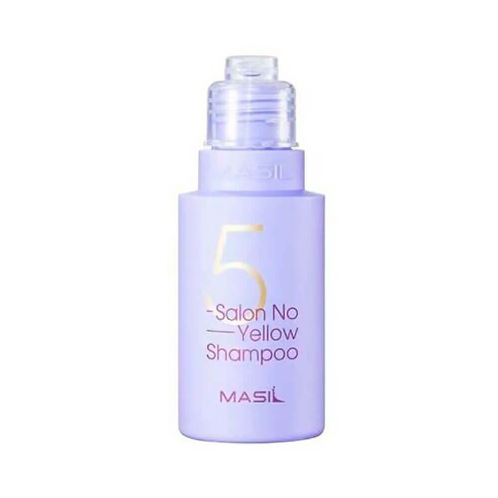 Masil 5 Salon No Yellow Shampoo тонирующий шампунь для осветленных волос против желтизны