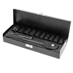 Набор инструментов ударный 12пр. 1/2''(12гр.) RockFORCE RF-4122-9