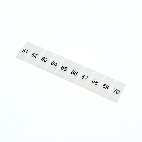 Маркировка для клемм 61-70 (100 шт.)