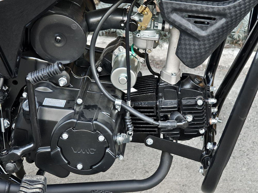 Мопед VMC NOVA CM48Q(110cc) R1100 черный-фиолетовый