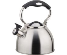 TimA Чайник со свистком K-1021 2.5 л, серебристый