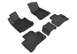 Коврики салона Sotra 3D Lux для Mercedes-Benz X205/X253 GLC-Class 2015- черные. Артикул ST 74-00602