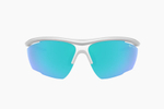 Спортивные очки Demetz Relief L / Matte White / Matte Blue Grey with Blue Mirror Cat.3