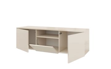 Тумба ТВ ПМ-311.11 исп.4  Бежевый глянец