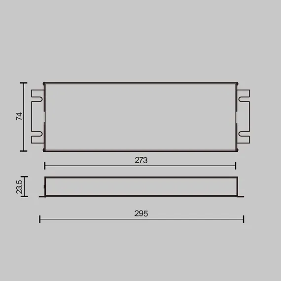 Источник напряжения TRIAC 24В 300Вт IP 67 Lighting control 734005
