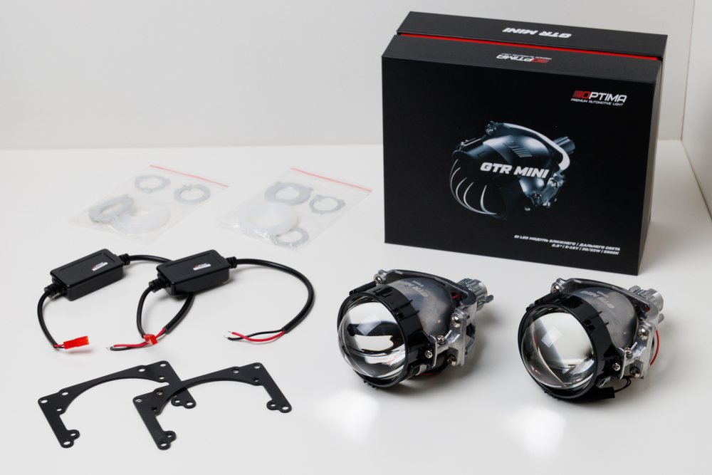 Optima Bi-LED Lens GTR Mini 2,8" 5500K 12V