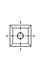 HM нож сменный 12x12x1.5 35° T04F-CR