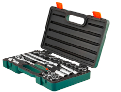 S68H4127S Набор головок торцевых 1/2"DR Super Tech, 27 предметов