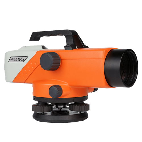 Комплект - оптический нивелир RGK N-55, рейка RGK TS-7 и штатив RGK S6-N N55S6TS7