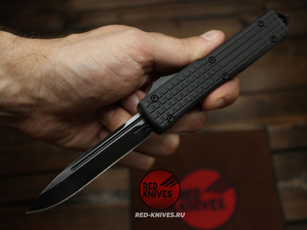Нож Microtech Ultratech Delta Shadow Frag S/E - клинок черный стандарт + запчасти МТ3