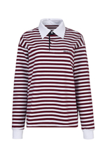 Лонгслив-поло BRETON STRIPE