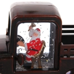 Сувенир с подсветкой «Сказочная машина» 15,5*7*9,5 см, Красный (работает от батареек LR44*3)