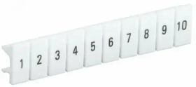 Маркировка клеммного ряда, ширина 5 мм (пустая) (уп. 100 шт.) MTU-2.5MC 54728