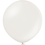 Шар латексный Олимп Металлик 115 см (Белый)