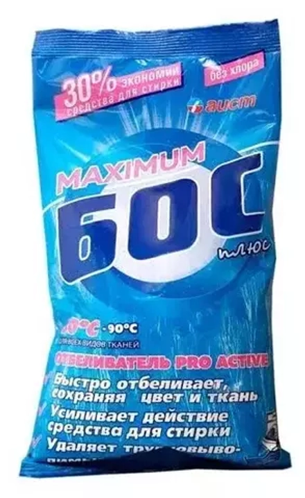 Ср-во отбеливающее порошок «Бос» - плюс 100г (пакет)