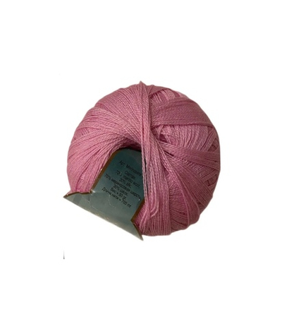 Пряжа Merinoseta (Италия.) 70% меринос 30% шелк 50г-700 м цв 838 розовый