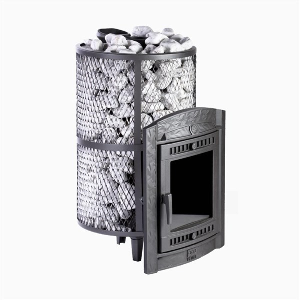 Банная печь «Атмосфера XL КТТ» сетка нержавейка до 26 м³