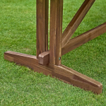 Стол садовый - IKEA NORRMANSÖ/NORRMANSO, 73x220x100см, коричневый, НОРРМАНСО ИКЕА