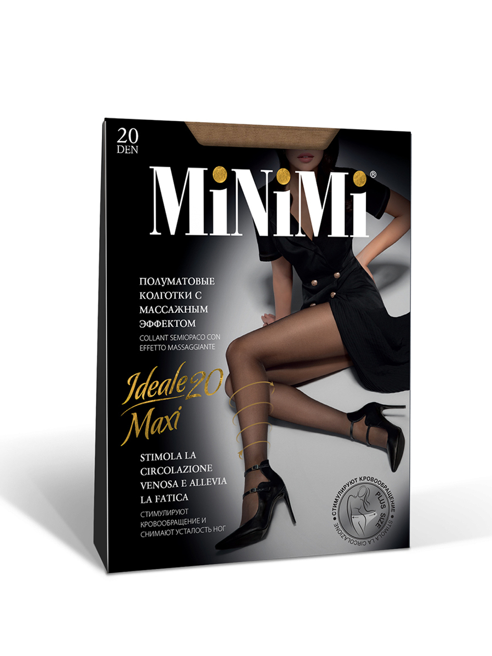 MiNiMi IDEALE 20 MAXI (утяжка по ноге) (С)