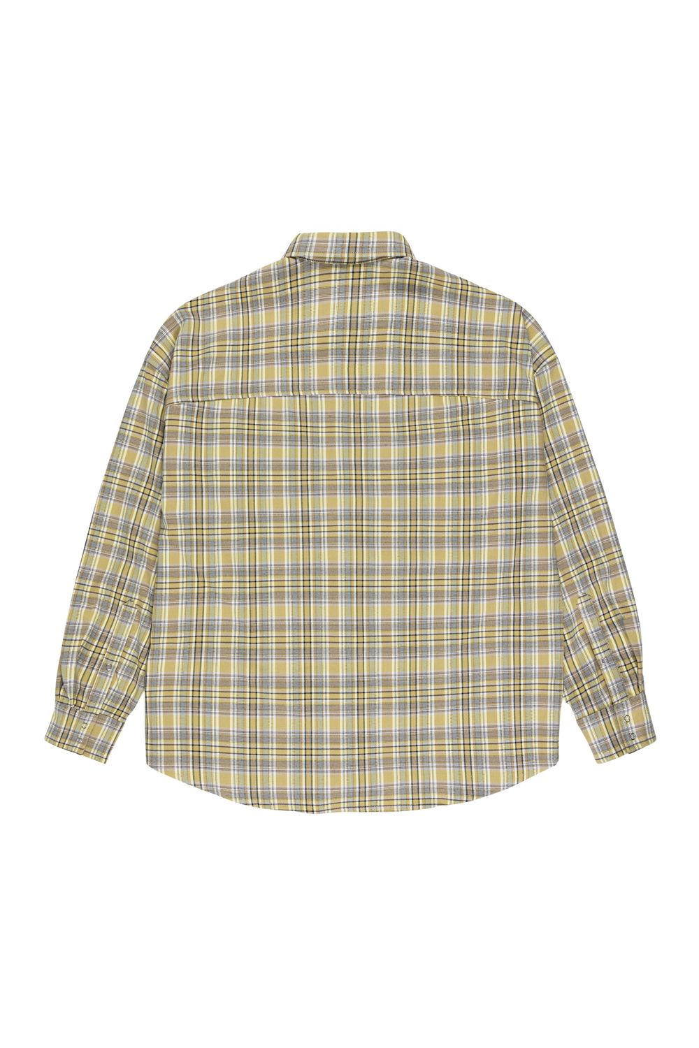 Рубашка Kraizy Stripes 2XOVER в клетку серый-лимон