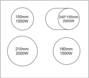Индукционная варочная панель Weissgauff HI 641 GS