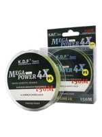 Плетеный шнур KDF MegaPower 4X 0,16 мм 150 м