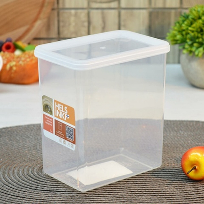 Банка для сыпучих продуктов 1,1л "Helsinki", натуральный