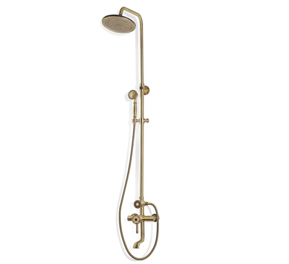 Комплект одноручковый для ванны и душа Bronze de Luxe 10120R