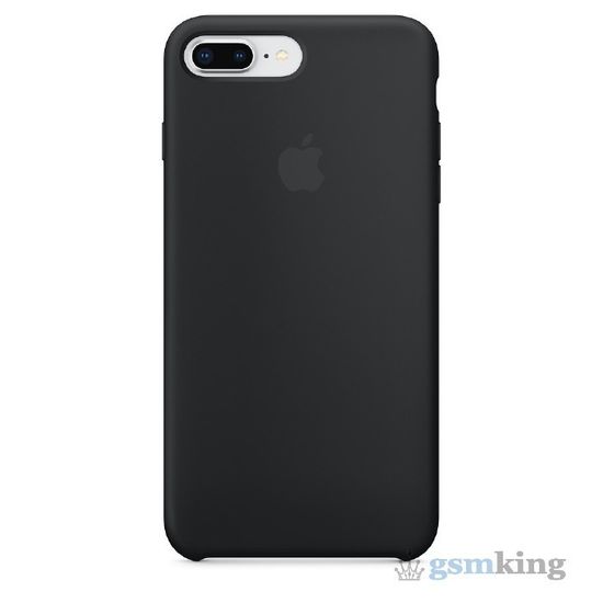 Silicone Case iPhone 8/7 Plus Black (Чёрный)