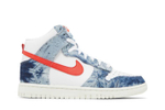 Кроссовки Nike Dunk "Washed Denim" (Женская размерная сетка)