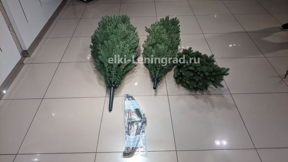 Ель искусственная «Барнелло» (Литая хвоя) от 1.8 до 2.4 м